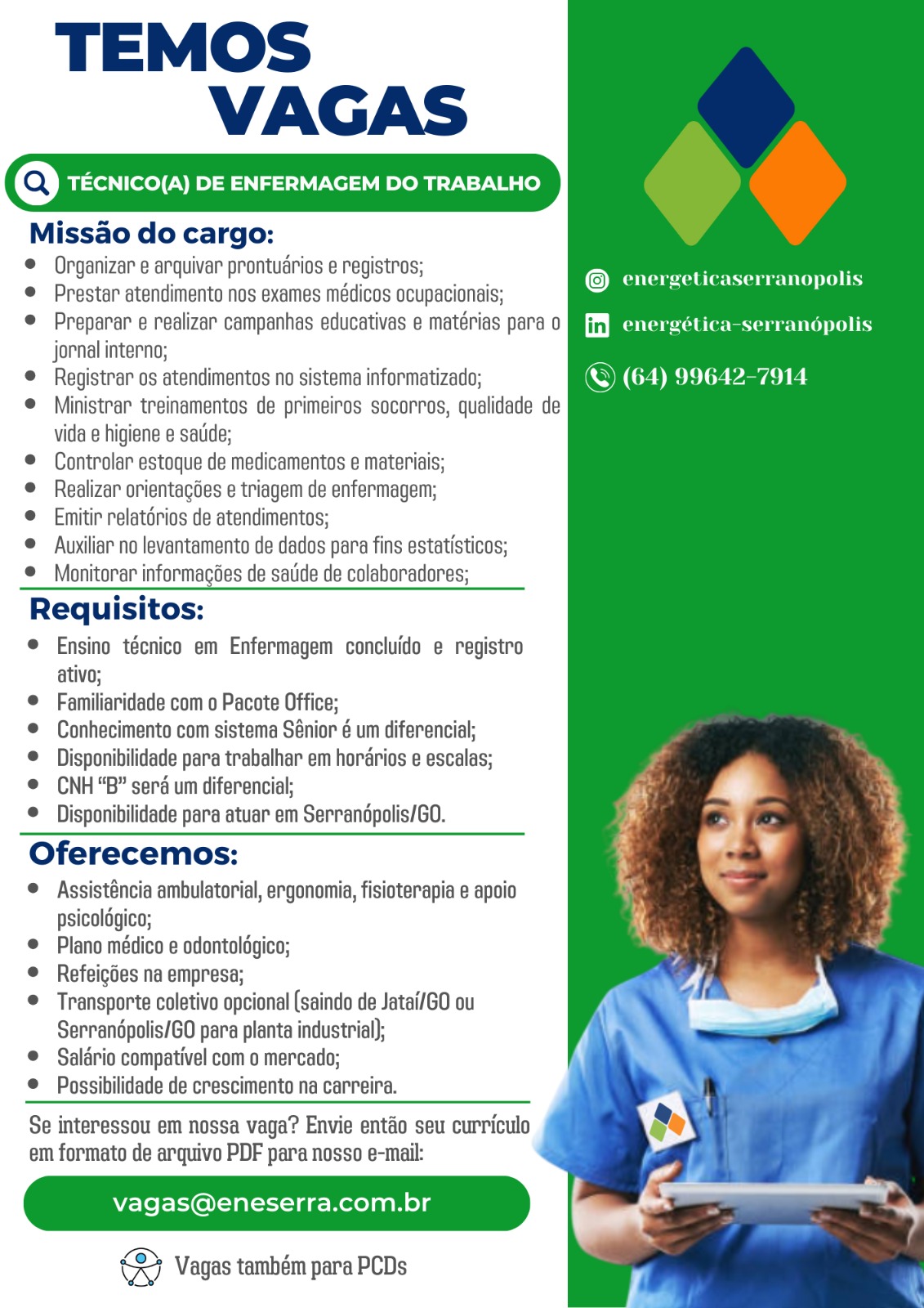 Temos Vagas